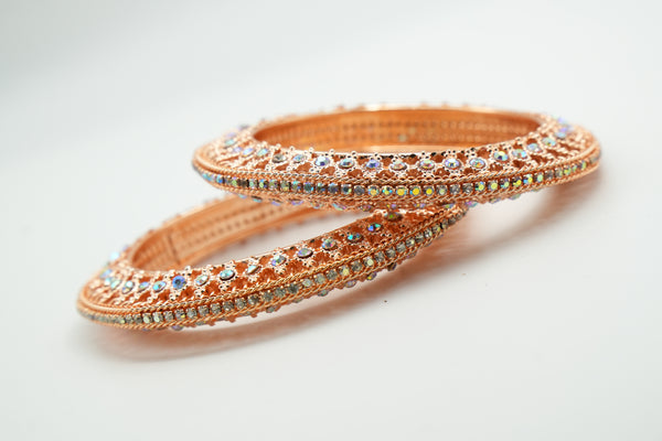 Antique Oxidized Bangles - Victorian Jaipur