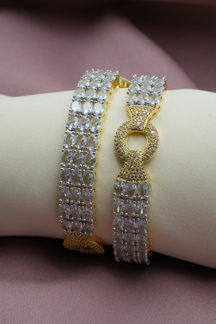 Elegant Silver Bangle with Designer Detailing - Victorian Jaipur