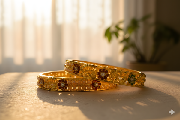 Gold-Plated Minimalist Adjustable Bangle for Effortless Style