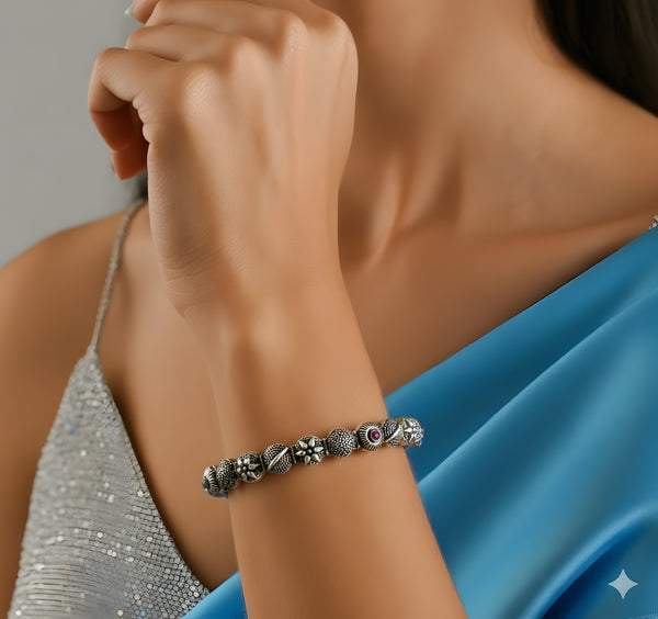 Eternal Glow: Silver-Plated Bangles for Every Occasion