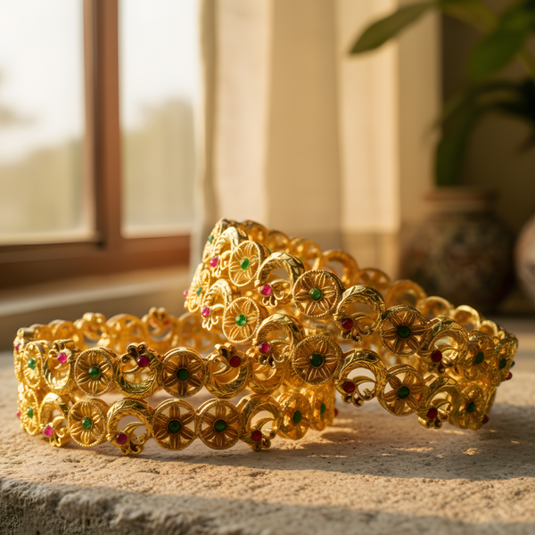 Bangles Jewelry Collection - Elegant and Stylish Bangles Gold Plated