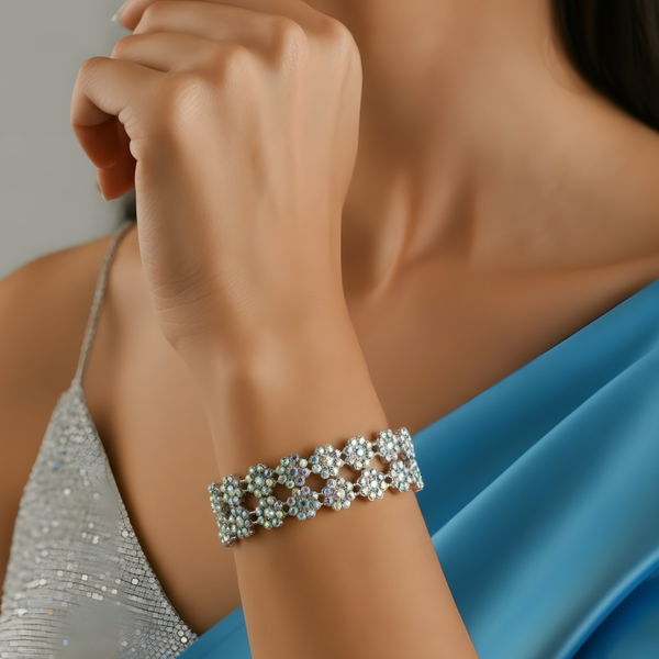 Silver-Plated Bangles for Women – Grace with Every Sparkle
