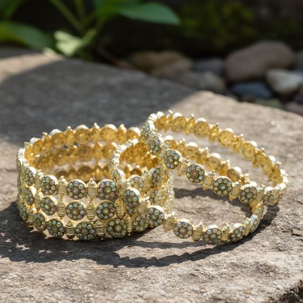 Stylish Bangles Jewelry Collection for Every Occasion Gold Plated