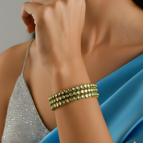 Stylish Gold-Plated Bangles for Women – Elevate Your Everyday Elegance