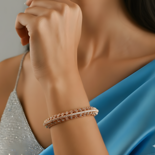 Elegant Gold-Plated Bangles for Women – Timeless Shine & Style