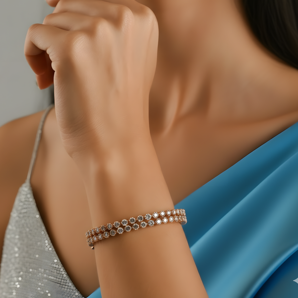 Elegant Gold-Plated Bangles for Women – Timeless Shine & Style