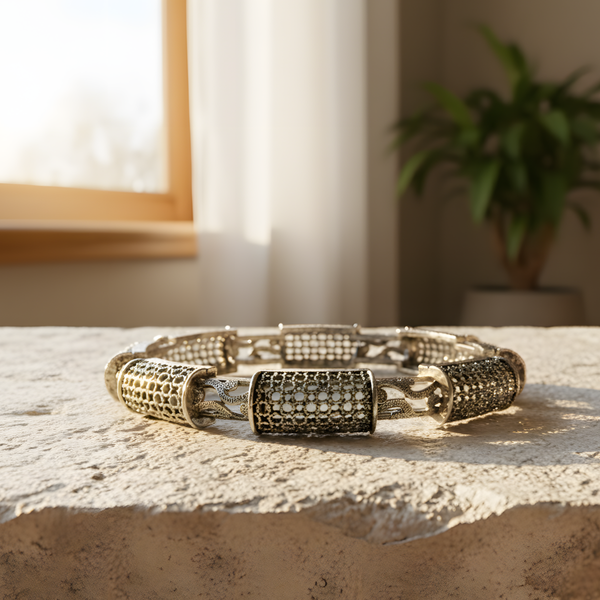 Silver-Plated Bangles for Women – Grace with Every Sparkle