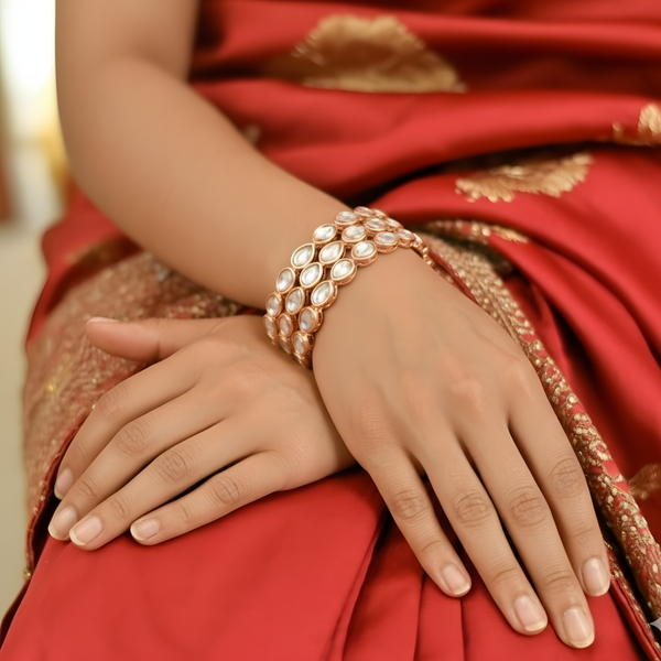 Elegant Gold-Plated Bangles for Women – Timeless Shine and Style