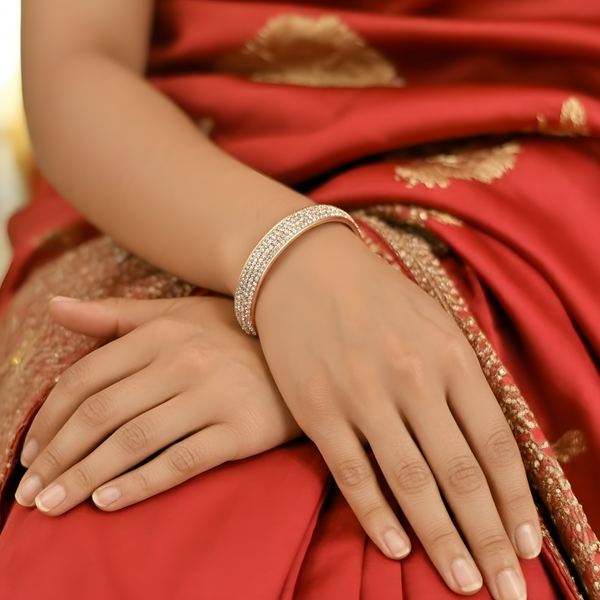 Elegant Gold-Plated Bangles for Women – Timeless Shine and Style
