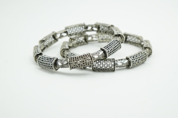Gold Charm Bangle - Victorian Jaipur