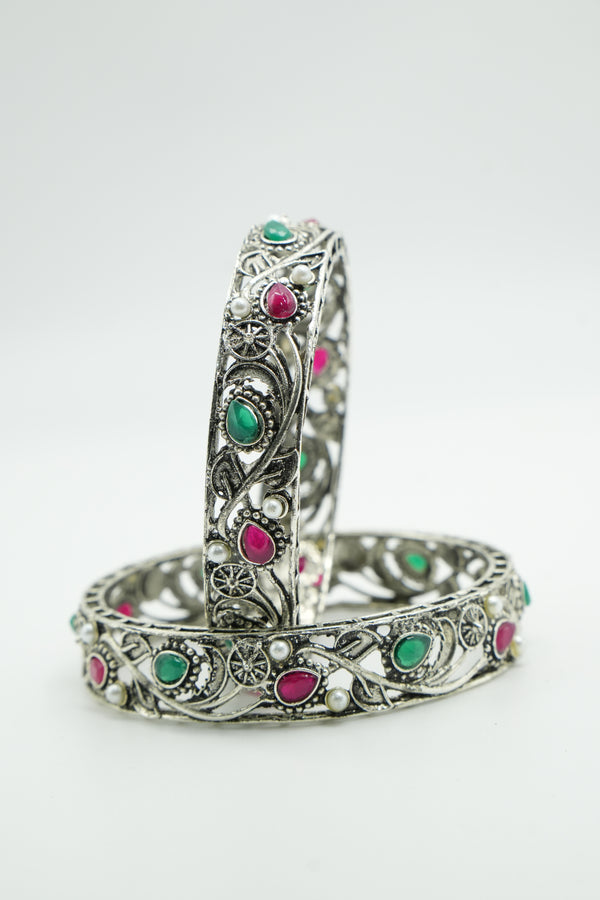 Minimalist Adjustable Bangle - Victorian Jaipur