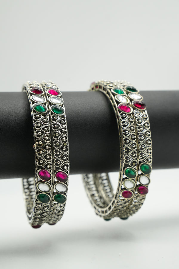 Minimalist Adjustable Bangle - Victorian Jaipur