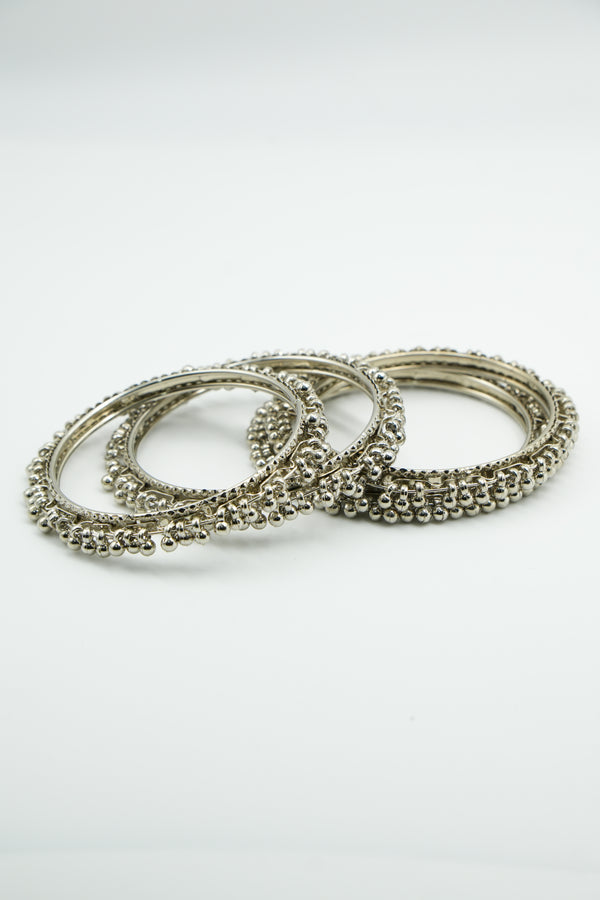 Gold Charm Bangle - Victorian Jaipur