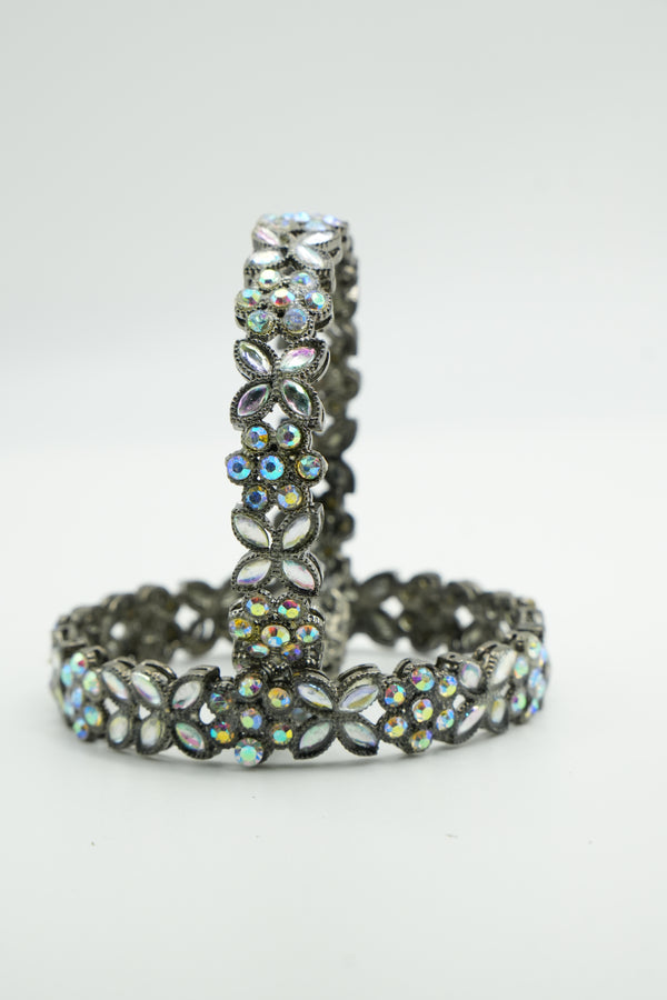 Elegant Gold-Plated bangle - Victorian Jaipur