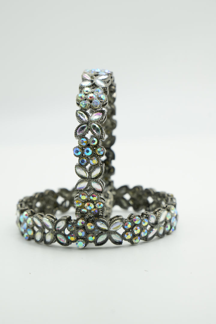 Elegant Gold-Plated bangle - Victorian Jaipur