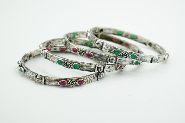 Elegant Gold-Plated bangle - Victorian Jaipur