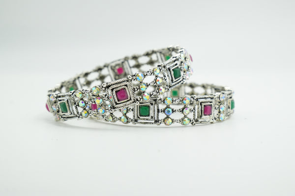 Elegant Gold-Plated bangle - Victorian Jaipur