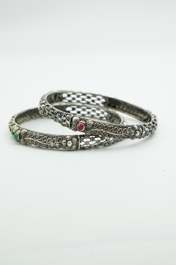 Elegant Gold-Plated bangle - Victorian Jaipur