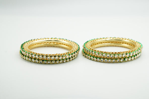 Antique Oxidized Bangles - Victorian Jaipur
